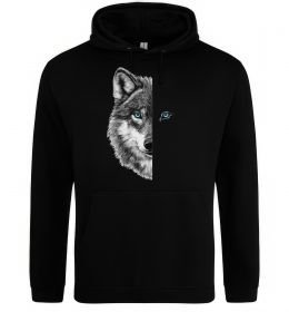 Чоловіча толстовка (худі) Вовк око