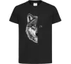 Детская футболка Вовк око Черный Детская футболка Вовк око Черный фото