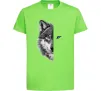 Детская футболка Вовк око Лаймовый Детская футболка Вовк око Лаймовый фото