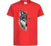 Детская футболка Вовк око Красный Детская футболка Вовк око Красный фото