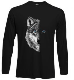 Лонгслив Вовк око