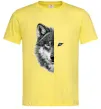 Мужская футболка Вовк око Лимонный фото