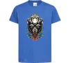 Детская футболка Вовк в овечій шкурі Ярко-синий фото