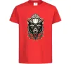 Детская футболка Вовк в овечій шкурі Красный фото