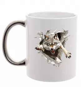 Чашка с цветной ручкой