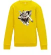 Детский Свитшот Вовк стрибок Солнечно желтый фото