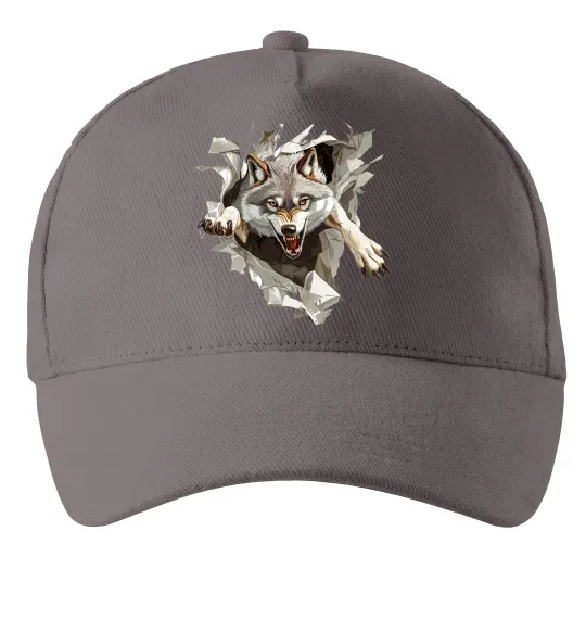 Кепка Вовк стрибок Серый фото
