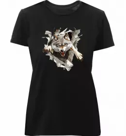 Женская премиум футболка