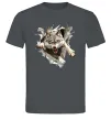 Мужская футболка Вовк стрибок Графит фото