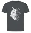 Мужская футболка Вовк мозаїка Графит фото
