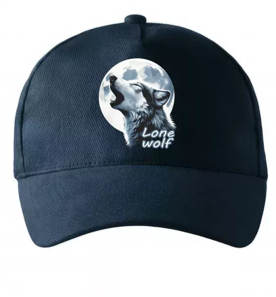 Кепка Lone wolf Темно-синій фото