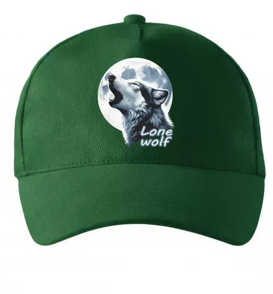 Кепка Lone wolf Темно-зелений фото