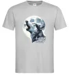 Мужская футболка Lone wolf Серый фото