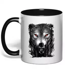 Чашка с цветной ручкой