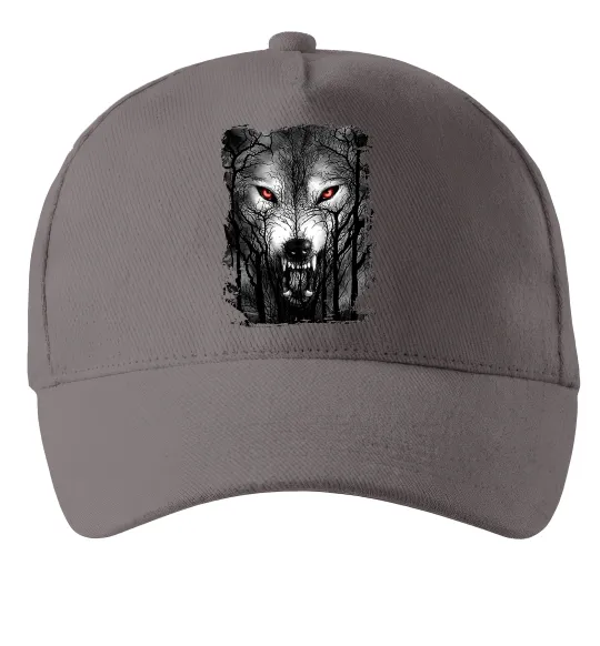 Кепка Вовк ліс Серый фото