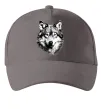 Кепка Вовк голова Серый фото