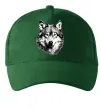 Кепка Вовк голова Темно-зеленый фото