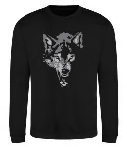 Світшот Вовк морда