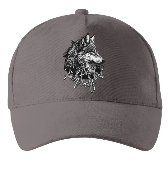 Кепка Alpha wolf Серый фото