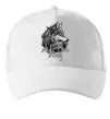 Кепка Alpha wolf Білий фото