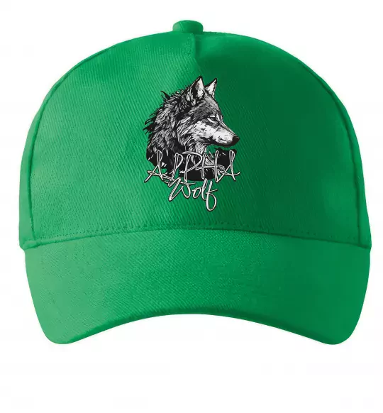 Кепка Alpha wolf Зелений фото