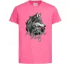 Дитяча футболка Alpha wolf Яскраво-рожевий фото