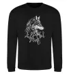 Свитшот Alpha wolf Черный фото