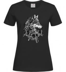Женская футболка Alpha wolf