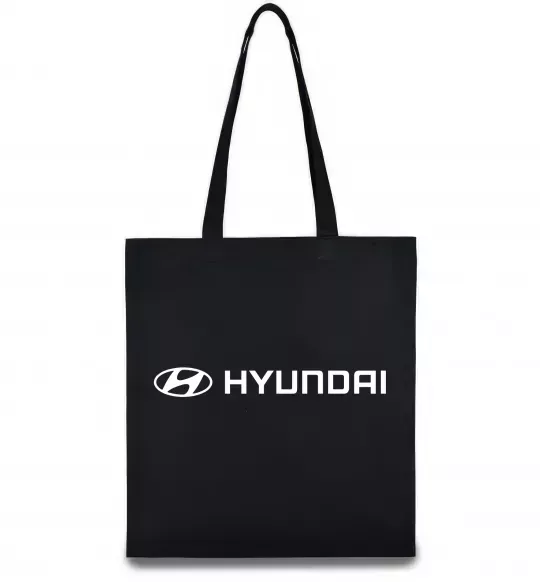 Эко-сумка Hyundai logo та назва Черный фото