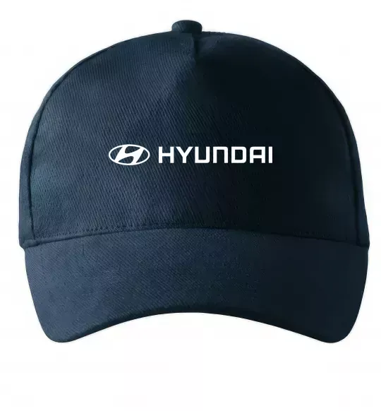 Кепка Hyundai logo та назва Темно-синий фото