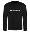 Свитшот Hyundai logo та назва Черный фото