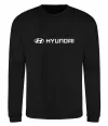 Свитшот Hyundai logo та назва Черный фото