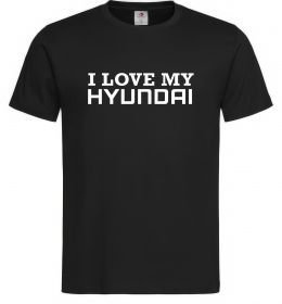 Чоловіча футболка I love Hyundai
