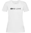 Жіноча футболка Hyundai one love Білий фото
