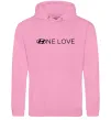 Чоловіча толстовка (худі) Hyundai one love Рожевий фото