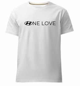 Чоловіча преміум футболка Hyundai one love