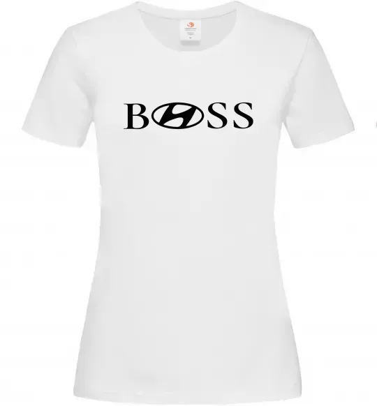 Женская футболка Hyundai Boss Белый фото