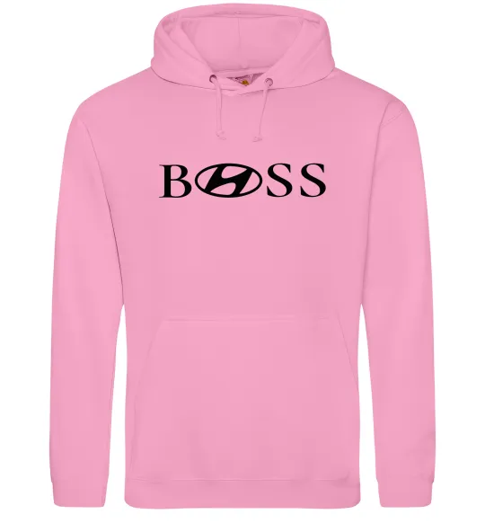 Мужская толстовка (худи) Hyundai Boss Розовый фото
