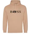 Женская толстовка (худи) Hyundai Boss Песочный фото