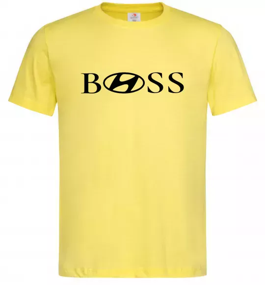 Чоловіча футболка Hyundai Boss Лимонний фото