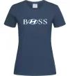 Женская футболка Hyundai Boss Темно-синий фото