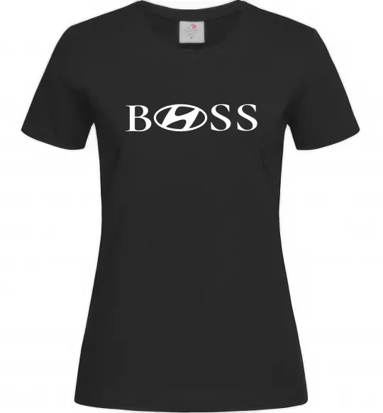 Женская футболка Hyundai Boss Черный фото