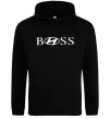 Женская толстовка (худи) Hyundai Boss Черный фото