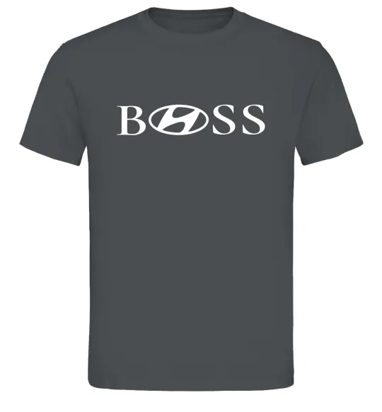 Чоловіча футболка Hyundai Boss Графіт фото
