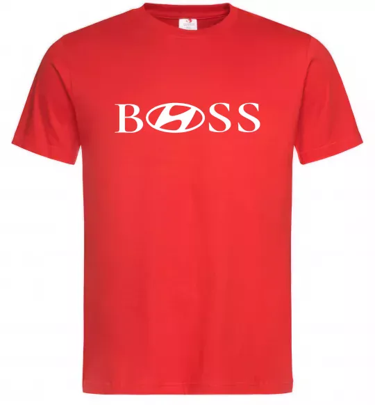 Чоловіча футболка Hyundai Boss Червоний фото