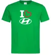 Чоловіча футболка Hyundai heart Зелений фото