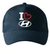 Кепка Hyundai heart Темно-синий фото