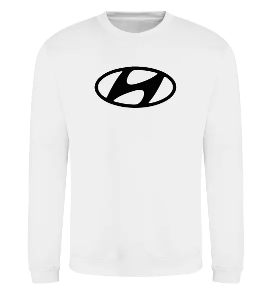 Світшот Hyundai logo Білий фото