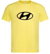 Чоловіча футболка Hyundai logo Лимонний фото