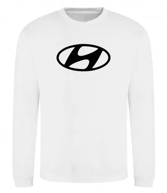 Світшот Hyundai logo Білий фото
